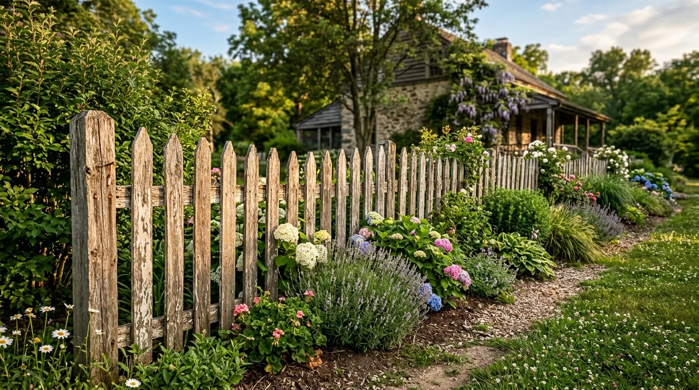Short Front Garden Picket Fence